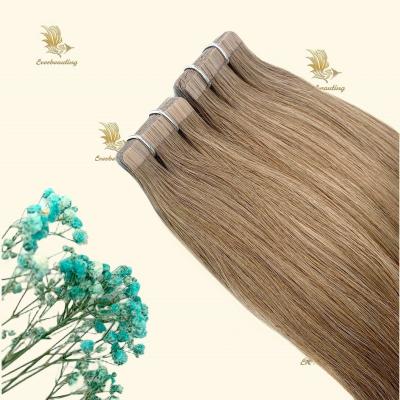 China Remy Hair Double Drawn Human Hair Adhesive Tape for Natural and Smooth Hair Extension for sale