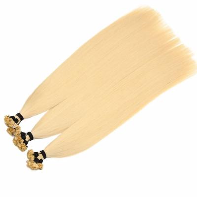 China Straight Style Light Color 1g/strand Flat Tip Keratin Hair Extensions for Human Hair for sale