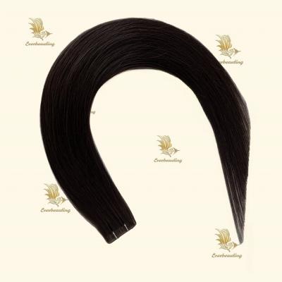 China Cabelo humano castanho escuro Preços Cabelo doador Invisível Cabelo virgem sem costura Tela de injeção à venda