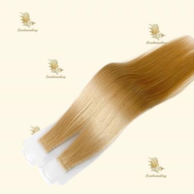 China Straight Style Remy Double Drawn Invisible Tape in Hair Extensions European Remy Hair for sale