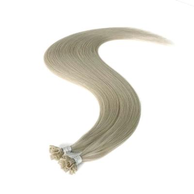 China Customized Request 100% Human Hair Ponytail U Tip Hair Extension Nail Prebonded Hair for sale