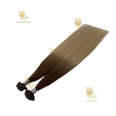 China Double Drawn Prebond Keratin Flat Tip Hair Extensions Package Gross Weight 0.200kg for sale