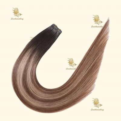 China Human Hair Beautyworks Balayage Color Tape in Hair Extension Latest Trend Invisible Tape for sale