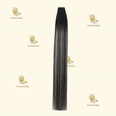 China Extensões de beleza fita em extensões de cabelo 100 Remy cabelo humano com pedido personalizado à venda