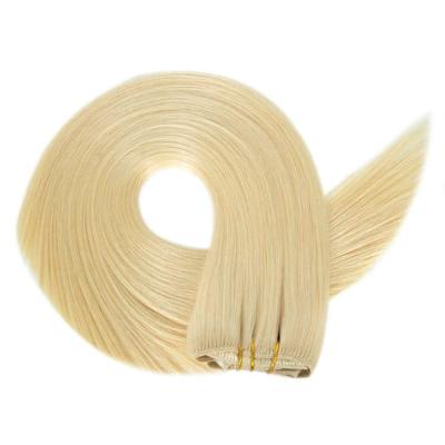 Cina 100% capelli grezzi allineati con cuticule clip invisibile in estensioni di capelli per capelli brasiliani in vendita