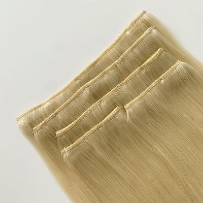 Κίνα 100% Ανθρώπινο Κλιπ Μαλλιά Blonde Color 30 Ημέρες Επιστροφή επιστροφής προς πώληση