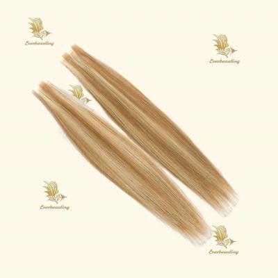 China 50cm * 8cm * 3cm Tamaño del paquete Extensiones de cabello humano sin enredos de la cutícula rusa en venta