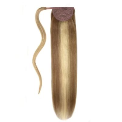 China 20inch Human Hair Vietnamese Ponytail 100g/pack for Customer Requirements for sale