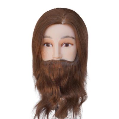 China Mannequin hoofd met baard Professionele kapper Training Mannequin Te koop