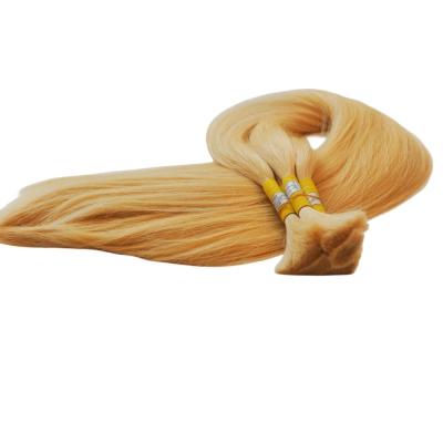 China 100% Paquetes de tejido de cabello humano Paquete de cabello rubio con envío FedEx / DHL / Aramex / TNT en venta