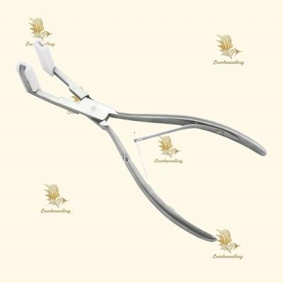 China Moeda dos EUA Alemão Aço Extensões Tape Sealing Plies Flat Tip Hair Extension Plier à venda