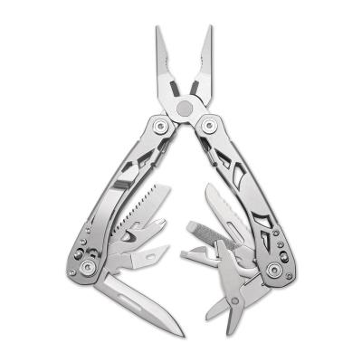 China GHK 15 Function MULTI FUNCTIONAL Outdoor Security Locking 2Cr13 Stainless Steel Folding Multitool for sale