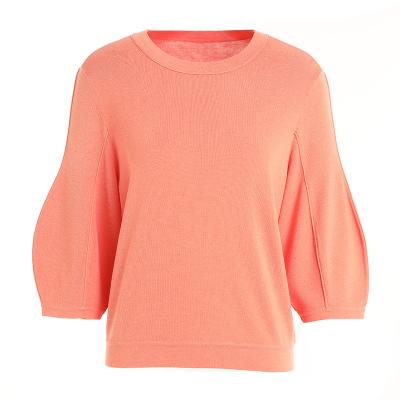 China Gowani Large Sleeve Anti-Shrink Casual Knitted Blouse for sale