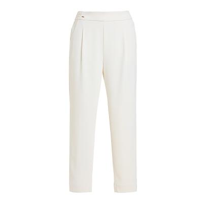 China Anti-wrinkle Gowani Front Pleated Casual Pants High Waist Pants for sale