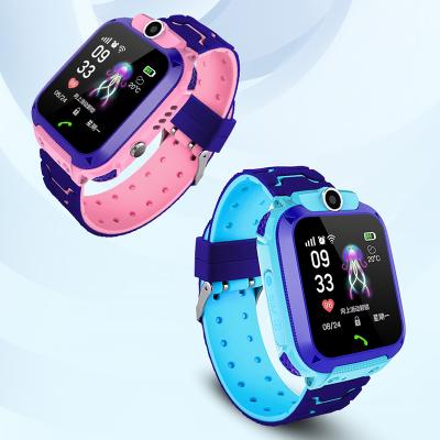 China Wifi Children's Sports Watch Q12 Wrist Cell Phone 2G SOS Camera Watch WiFi Wrist Watch for Alarm SOS Watch for Alarm for sale