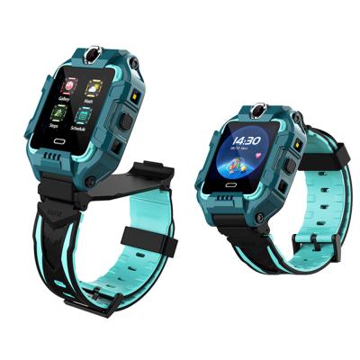 China Video Camera Flip Rotatable Children 4G SIM Watch Call Smart Watch 2021 Y99 Waterproof Mobile Torch GPS Phone Wrist Watch GPS SOS Wifi for sale