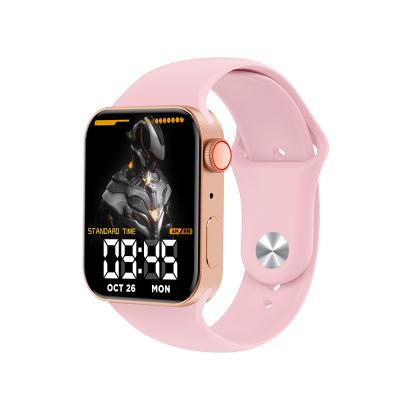 China Waterproof Smart BT Touch Screen Watch Heart Rate Monitor Fitness Body Temperature Call 1.75inch Touch Screen T100 Smart Watch for sale