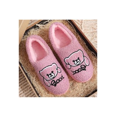 China Women's Cotton Indoor Slippers Winter Home Slippers Lightweight High Quality Wadding Shoes for sale