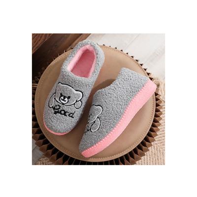 China Sale Winter Cotton Lightweight Warm Slippers Support Plush Cotton Slippers Warm Cotton Home Slippers for sale