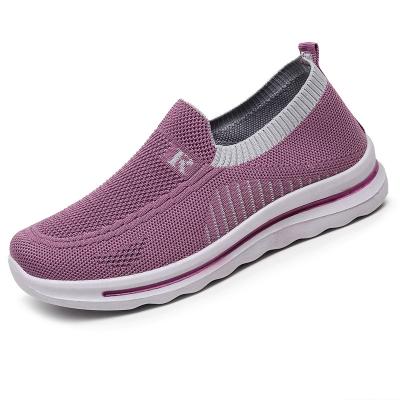 China Lightweight Hot Selling Walking Women's Casual Shoes Loafers Handmade Women's Casual Flat Shoes for sale