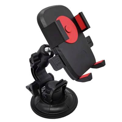 China Shockproof Big Front Car Truck Excavator Windshield Mobile Phone Cradle Car Phone Bracket Car Phone Bracket Suction Cup Forklift Type for sale