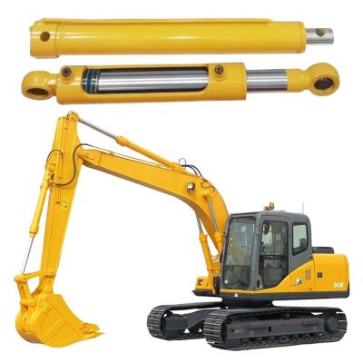 China Excavator And Loader Aluminum Custom Hydraulic Cylinders And Heavy Duty Hydraulic Cylinders for sale