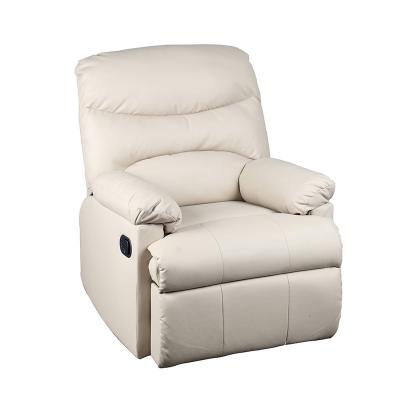 China (Other) Adjustable Cheap Soft Sofa Modern Manual Sofa Adjustable PU Upholstered Recliner Chair Recliner Sofa for sale