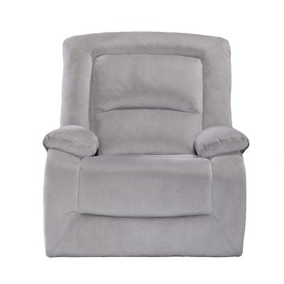 China Recliner Adjustable Comfortable Velvet Customization Manual Reclining Sofa (Size) for sale