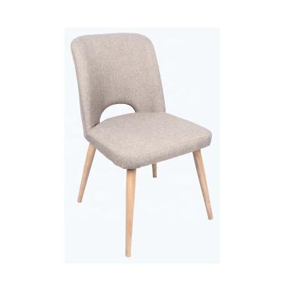 China durable COMFORTABLE HOME dining chair armrest wood legs modern hot sale modern dining chair wholesale dining chair for sale