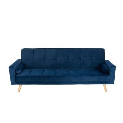 China New Extended Sofa Bed Sofa Upholstered Couch Living Room Sofa Beds Modern Design Velvet COMFORTABLE HOME for sale