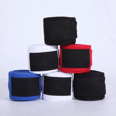 China Wholesale Custom High Quality Bodybuiling Amazon Hot Selling Cotton Hook Wrist Protection Boxing Bands Boxing Hand Wrap for sale