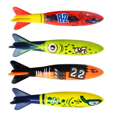 China Portable Customized Summer Ring Torpedo Seaweed Swimming Diving Underwater Submersible Toys Sets for sale