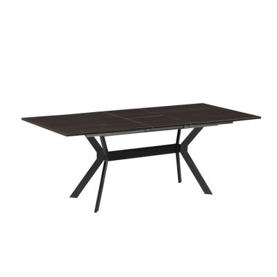 China Modern Design China Manufacturers Dining Furniture Wholesale Modern Design Extendable Dining Table for sale