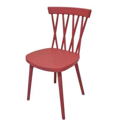 China Easy To Carry Wholesale Modern Durable Plastic Chairs With Rich Colors for sale