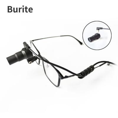 China Medical Surgical Ignition Type LED Headlamp Lamp Burite 40000lux Eyeglass Medical Part And Cable Be Separated (USB Interface) Without Battery YT-D01 for sale