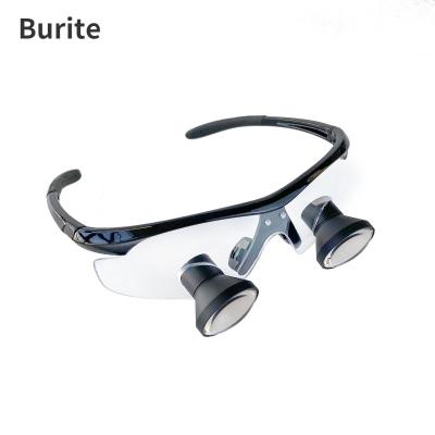 China TTL3.5X Acrylic Customized 3.5X TTL Loupes Binocular Dental Dental Art Surgical Magnifier Surgery Operation Magnifier Palladium 52-72mm for sale