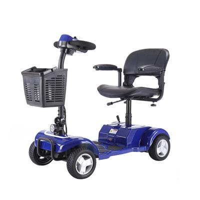 China Factory Price Mobility Scooter Unisex Foldable 4 Wheel Electric Scooter For Adults for sale