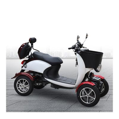 China Unisex Outdoor Powerful Four Wheel Mobility 500w Electric Scooter For Handicapped for sale