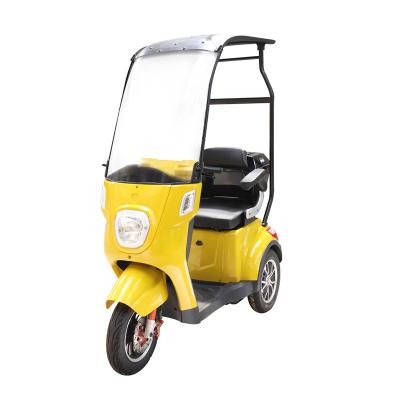 China Unisex Adult Electric Scooters Tricycle Electric Mobility Scooter With Rain Canopy for sale