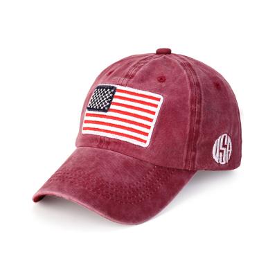 China American Flag COMMON Hat Country Deportivas Gorras-Al-por-Mayor Adjustable Patriotic USA Baseball Hat For Outdoor Sports for sale