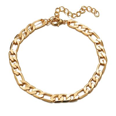 China Wholesale BOHEMIA Retro Fashion Big Gold And Silver Foot Anklets Chains Jewelry For Women for sale