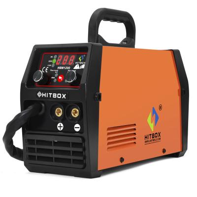 China HITBOX Multifunctional Welding Machine Muttahida Majlis-e-Amal TIG MAG MIG Welder HBM1200 MIG CO2 Inverter Welding Machine for sale