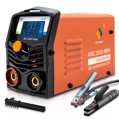 China INVERTER HITBOX ARC200D MINI Welding Machine ARC Muttahida Majlis-e-Amal Inverter Lift CAT 2 In 1 Function Set Welder for sale