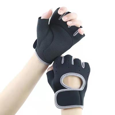 China Non-slip unique hot sale design sports gym gloves half finger bike sports gloves for women and men for sale