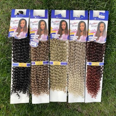 China Japan Low Temperature Fiber Synthetic Freetress Crochet Bulk Braid - WATER WAVE 22' for sale