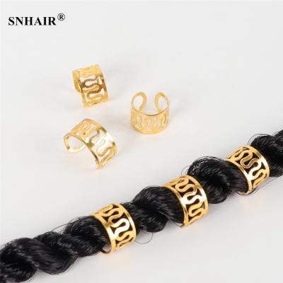 China To Increase Your Charm For Dreadlock Braid Dreadlocks Beads Hair Braid Rings Clips Dread Locks Hair Braiding Metal Claps Decoration for sale