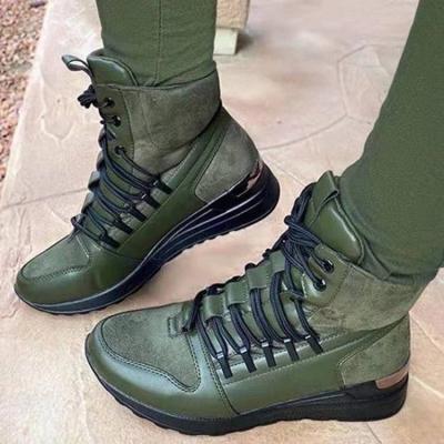 China Autumn PU Women Winter Anti-skid Boot for sale