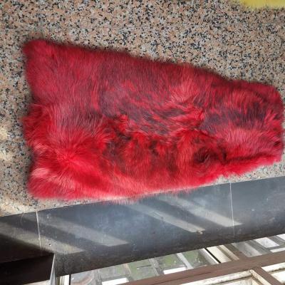 China Auto Upholstery Real Raccoon Dog Fur Peels Natural Fur Pelts for sale