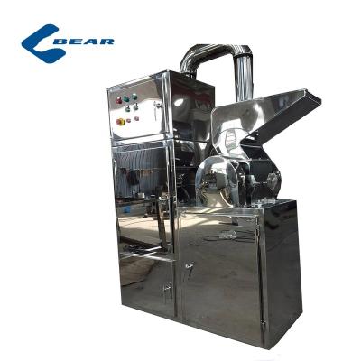 China Medicine Processing Crusher High Quality Crude Herb Licorice Crusher With Single Dust Removal for sale