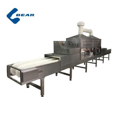 China Medicine Processing Hot Sale Microwave Conveyor Dryer Microwave Tunnel Dryer Herbs Drying Turnnel Stick Licorice Dryer Leaves Drying Tunnel for sale